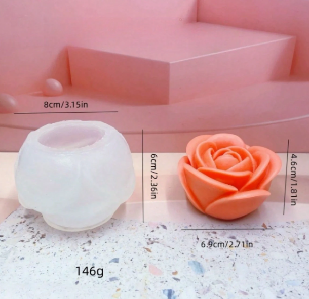 Molde Rosa (L)