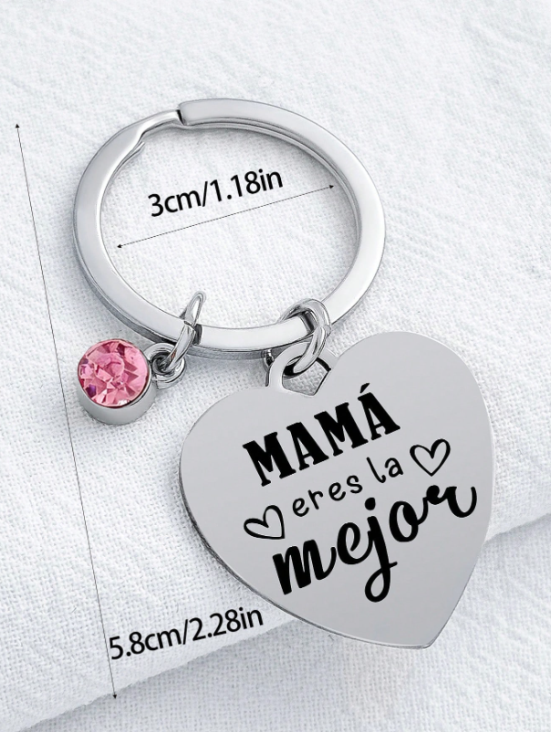 Llavero "Mamá eres la mejor"