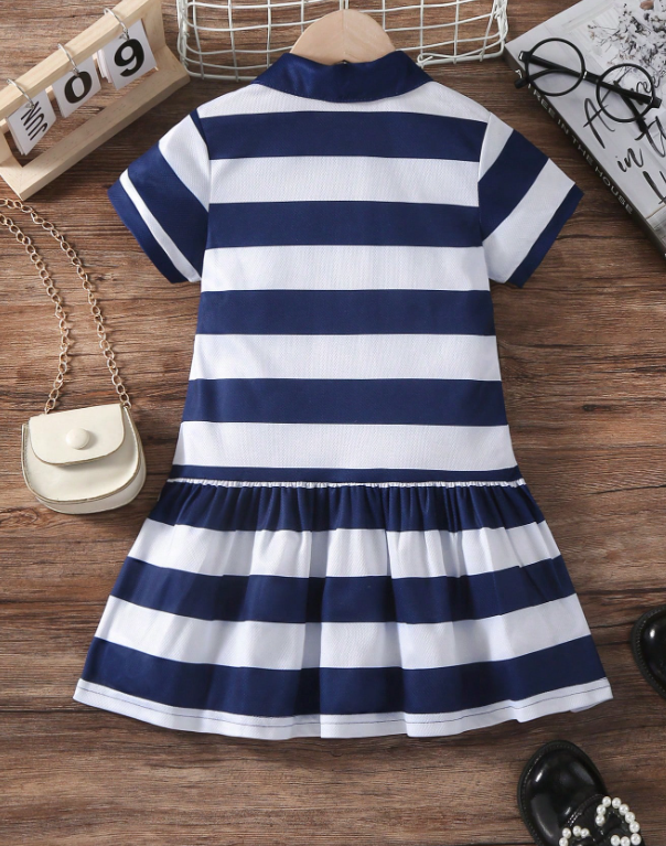 Vestido tipo polo