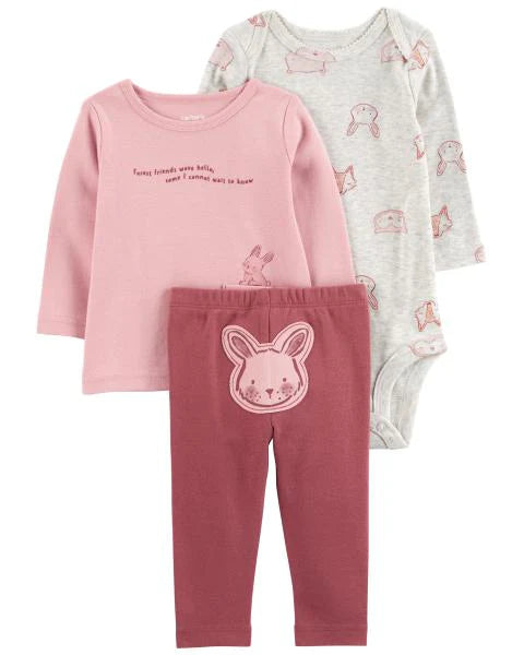 Conjunto 3 piezas Bunny