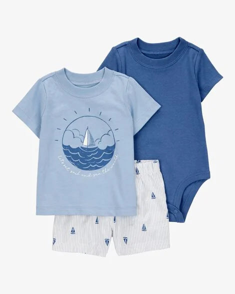 Conjunto de 3 piezas Ship