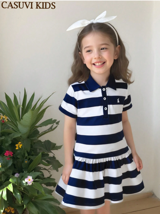 Vestido tipo polo