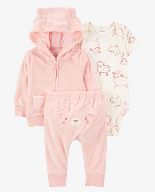 Set 3 Piezas Sheep Little