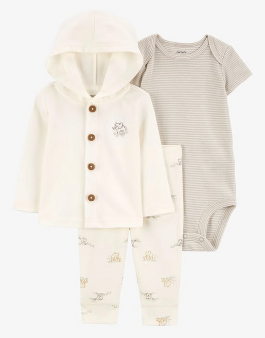Set 3 piezas Elephant Little