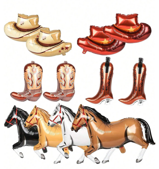 Set de Globos Vaquero